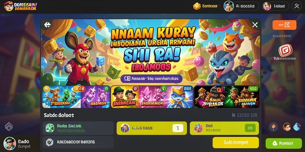 sarang777 - Menu event dengan hadiah yang menantang.